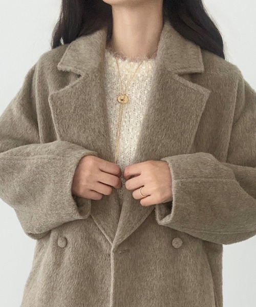 「LAUIR」 ジャケット MEDIUM クリーム レディース_画像7