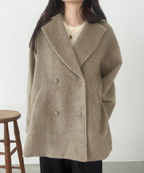 「LAUIR」 ジャケット MEDIUM クリーム レディース_画像9