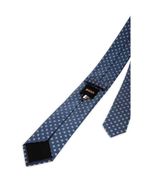 BOSS  ボス ネクタイ　新品　未使用　ブルー BOSS（HUGO BOSS） 「BOSS」 ネクタイ ONESIZE ブルー メンズ