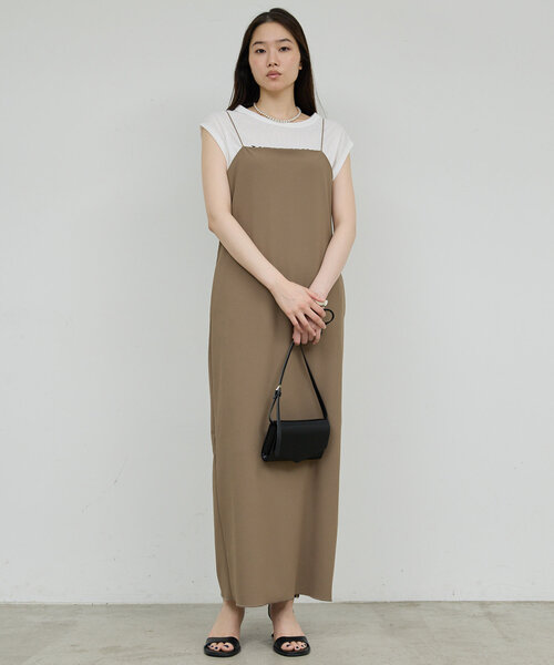 GALLARDAGALANTE ワンピース 「3サイズ展開」ストレッチマキシ