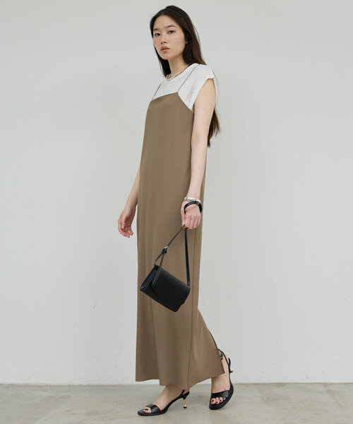 GALLARDAGALANTE ワンピース 「3サイズ展開」ストレッチマキシ