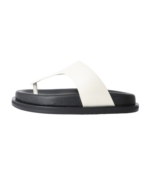 waa. 厚底 サンダル waa.studios / KEO SANDALS(レザートングサンダル