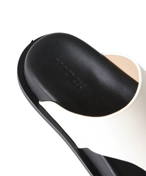 waa. 厚底 サンダル waa.studios / KEO SANDALS(レザートングサンダル