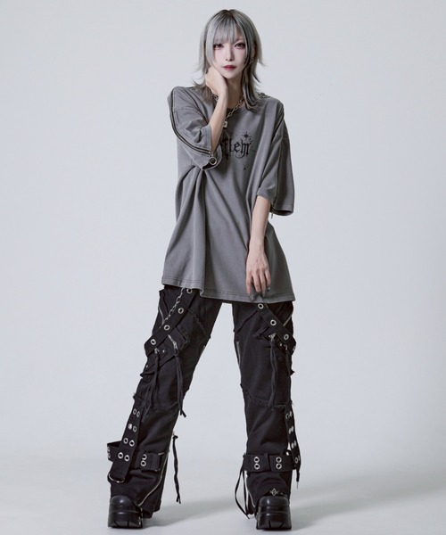 REFLEM tシャツ 「REFLEM/レフレム」ショルダーZIPカットソー