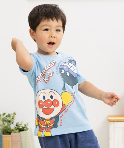 アンパンマン　子ども服　半袖　Tシャツ　トップス　#570 アンパンマン 子ども服 半袖 Tシャツ トップス #570 - メルカリ