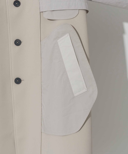 MAISON SPECIAL（メゾンスペシャル） ステンカラーコート 1 オフ