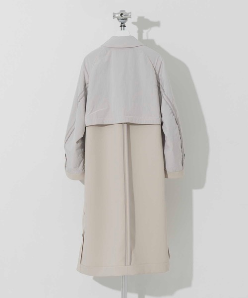 MAISON SPECIAL（メゾンスペシャル） ステンカラーコート 1 オフ