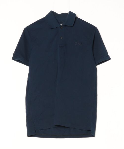 「THE NORTH FACE」 半袖シャツ SMALL ネイビー レディース