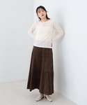 tシャツ シアーベロアビスチェドッキングプルオ...の詳細画像2