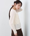 tシャツ シアーベロアビスチェドッキングプルオ...の詳細画像3