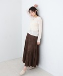 tシャツ シアーベロアビスチェドッキングプルオ...の詳細画像5
