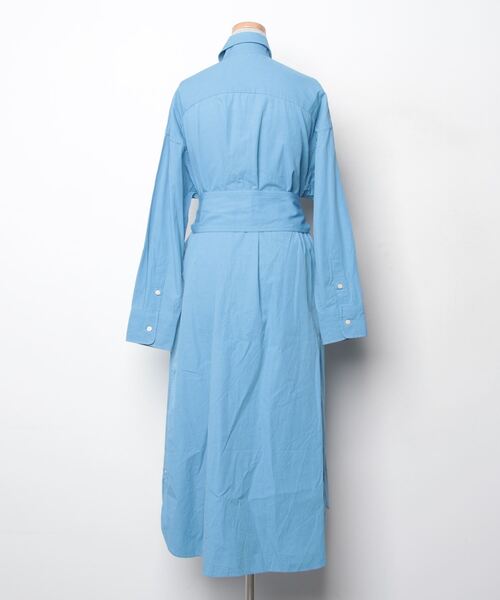 【新品未使用品】MADISONBLUE シャンブレー シャツ ワンピース マディソンブルー ハンプトンシャンブレーロングシャツ