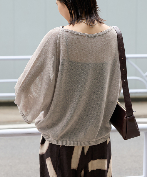 JOURNAL STANDARD ニット セーター ペーパーヤーンサマールーズ
