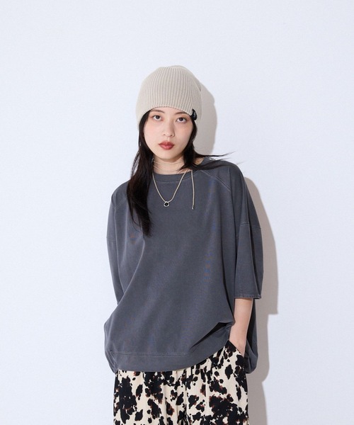 tシャツ 「WEB限定」コクーンZIP SS TEE/591970 レディース