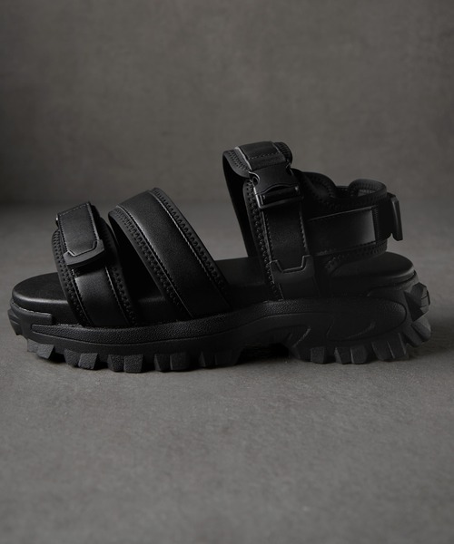 CLELサンダル　ブラック Ｍサイズ （新品未使用） CLEL 「CLEL」 サンダル M ブラック メンズ : ZOZOTOWN Yahoo!店