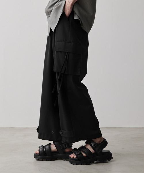 CLELサンダル　ブラック Ｍサイズ （新品未使用） CLEL 「CLEL」 サンダル M ブラック メンズ : ZOZOTOWN Yahoo!店