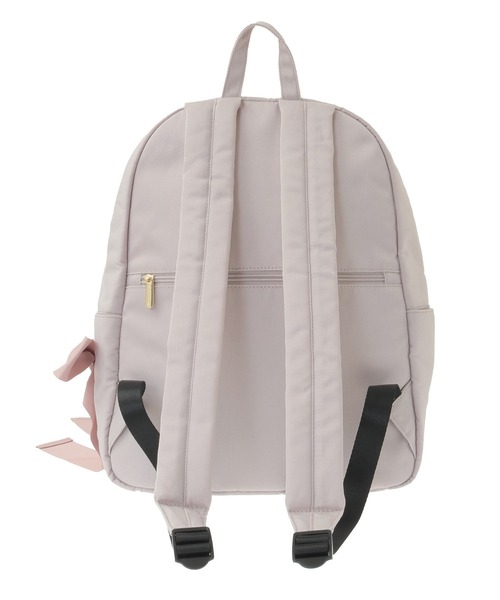 【新品】タグ付！ メゾンドフルール　撥水加工ポケットリボンリュック バックパック 撥水加工ポケットリボンリュック/Maison de FLEUR（メゾン ド