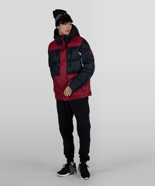 Under Armour フード付きダウンジャケット UNDER ARMOUR 「UNDER ARMOUR」 ダウンジャケット M ワインレッド