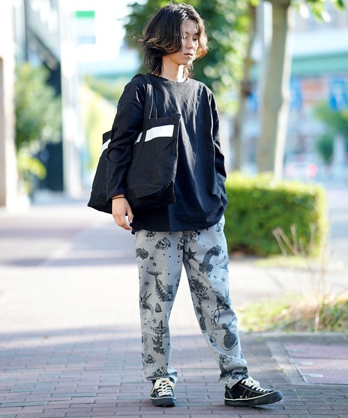 THE MILES トートバッグ WEEKEND(ER) SAFETY DENIM TOTE メンズ