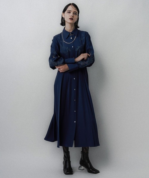 HARE ヴィンテージ刺繍ワンピース HARE（ハレ）の「シシュウデザインワンピース(HARE)（ワンピース