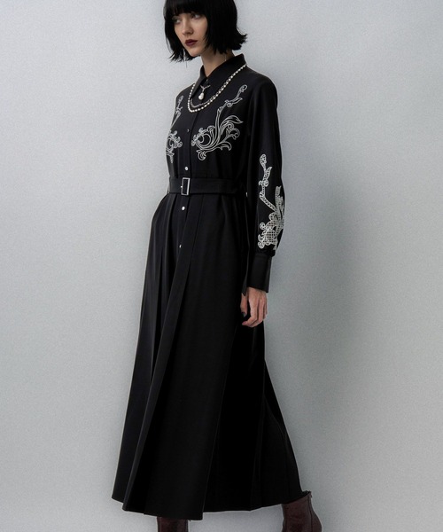 み*ん様 美品 ハレEri Yamazaki×HARE シシュウレイヤード ワン み*ん様 美品 ハレEri Yamazaki×HARE シシュウレイヤード ワン