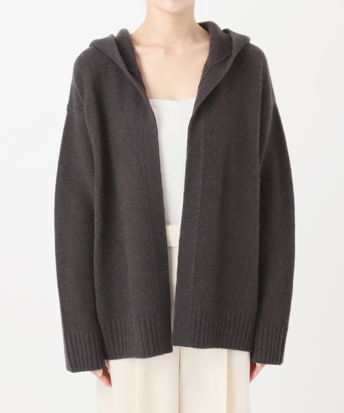NOBLE（ノーブル） カーディガン YAKフーディーカーディガン