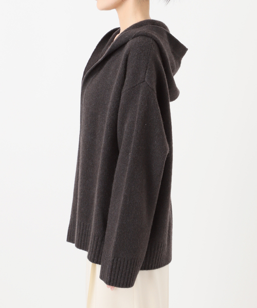 NOBLE（ノーブル） カーディガン YAKフーディーカーディガン