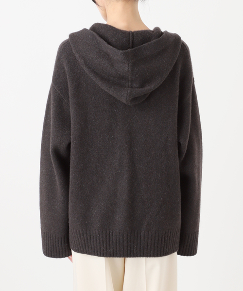 NOBLE（ノーブル） カーディガン YAKフーディーカーディガン