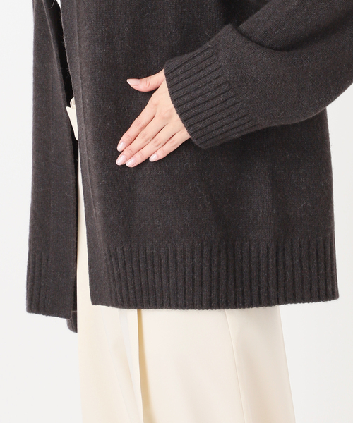 NOBLE（ノーブル） カーディガン YAKフーディーカーディガン