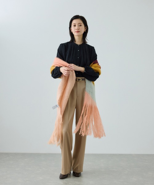 ROPE'（ロペ） パンツ センタープレスパンツ(トリアセテートツイル