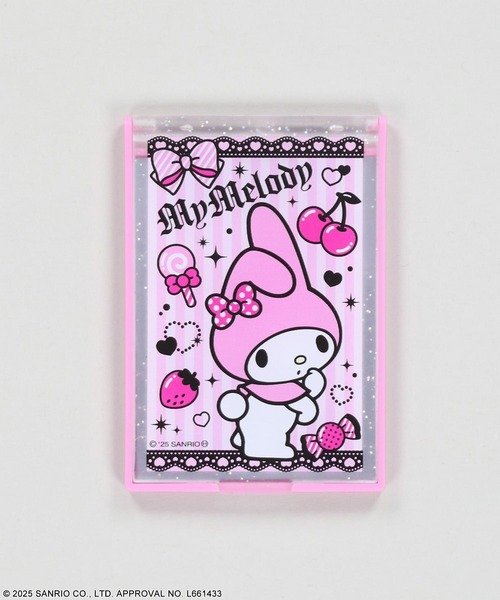 マイメロディ ♡ ミラーセット ピンク マイメロディ - My Melody コンパクトミラーとクシのセット 平成