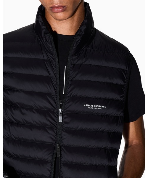 ARMANI EXCHANGE ダウンベスト ベスト 「A|X アルマーニ