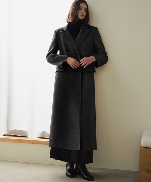 ELFRANK コート チェスターコート 「2025AW」「ウール100％」ダブル