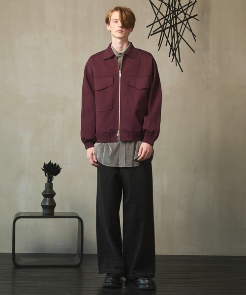 MAISON SPECIAL ブルゾン アウター 『最終値下』 MAISON SPECIAL（メゾンスペシャル） ブルゾン アウター 「UNISEX