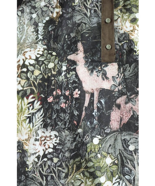 「CAWAII」 長袖ワンピース FREE カーキ レディース_画像7