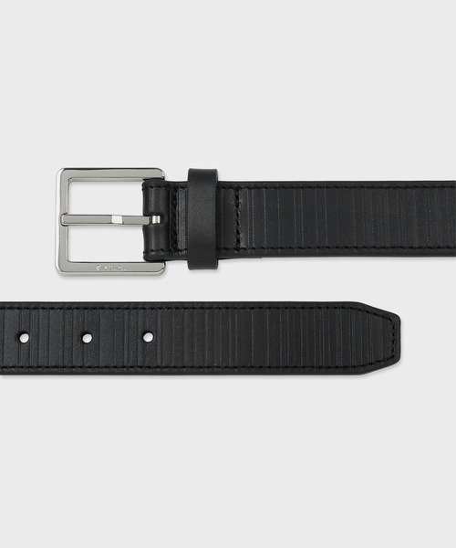 Paul Smith（ポール・スミス） ベルト シャドーストライプ レザー