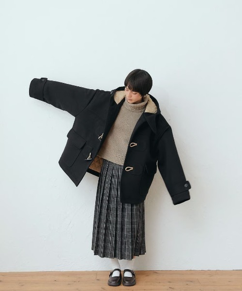 ダッフルコート コート unisex / over duffel coat レディース