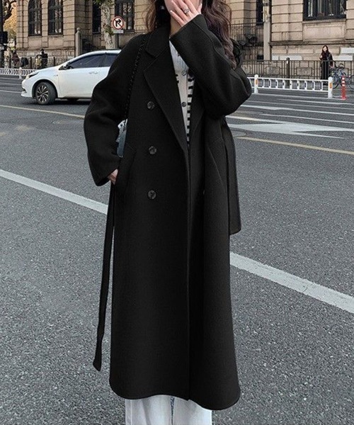 Sally Lunn トレンチコート コート ウールタッチトレンチコート