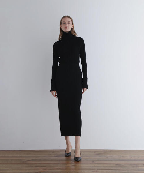 LE PHIL（ル フィル） スカート ワイドリブニットスカート : ZOZOTOWN