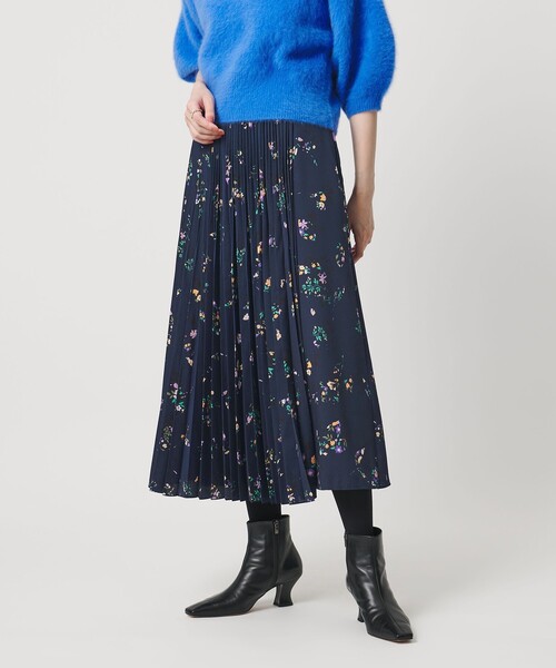 BEAUTY&YOUTH UNITED ARROWS 花柄刺繍 ロングスカート UNITED ARROWS（ユナイテッドアローズ） スカート フラワー プリント