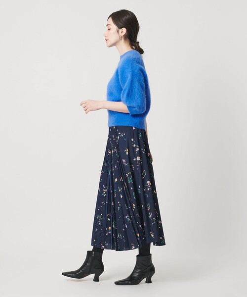 UNITED ARROWS フラワー プリント スカート　未使用 UNITED ARROWS（ユナイテッドアローズ） スカート フラワー プリント