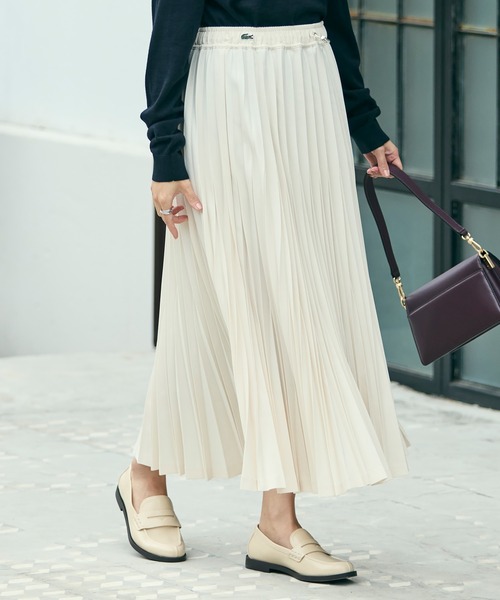 LACOSTE（ラコステ） スカート 変形プリーツAラインスカート