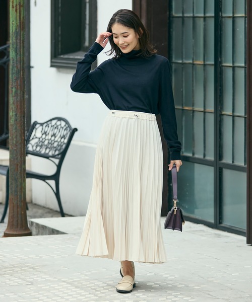 LACOSTE（ラコステ） スカート 変形プリーツAラインスカート