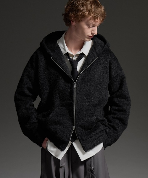 cussil（クシル） パーカー 「cussil/クシル」ダブルジップパーカー