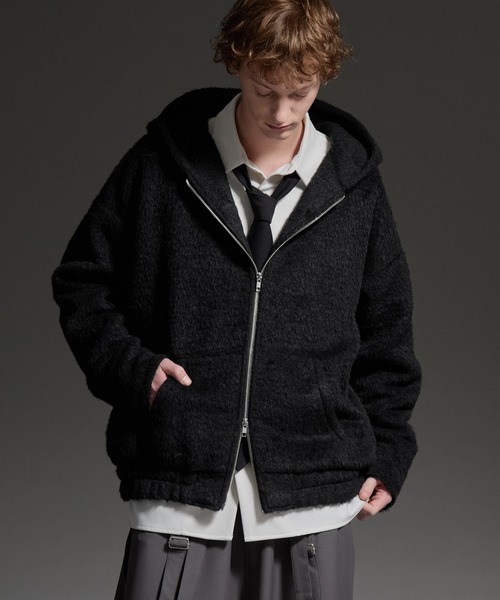 cussil（クシル） パーカー 「cussil/クシル」ダブルジップパーカー