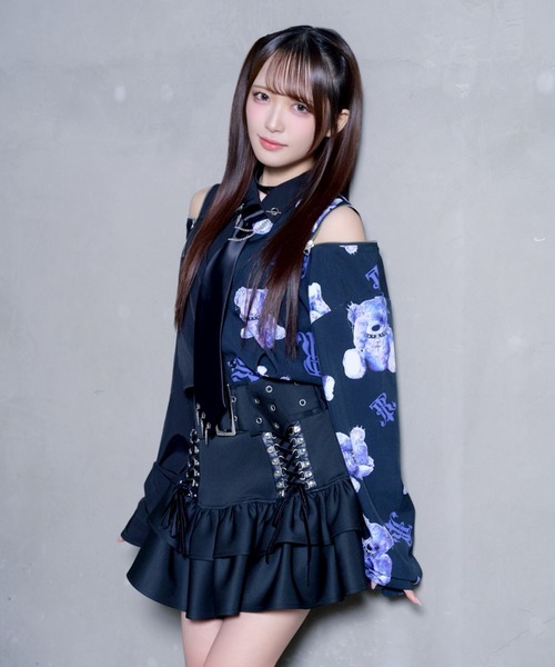 TRAVAS TOKYO クマ BEAR ネクタイシャツ　リボン TRAVAS TOKYO（トラバス トウキョウ）の「『TRAVAS TOKYO/トラバス