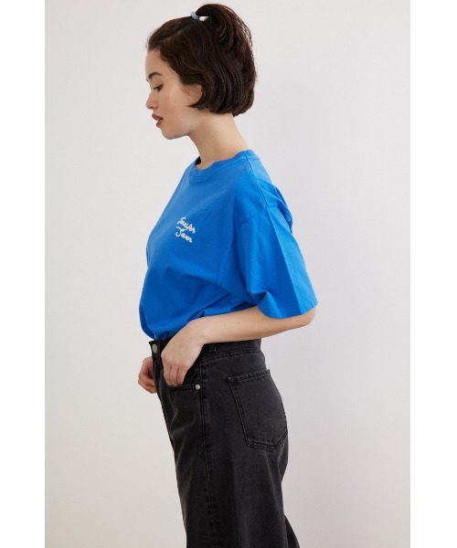 「RODEO CROWNS WIDE BOWL」 半袖Tシャツ MEDIUM ブラウン レディース_画像2