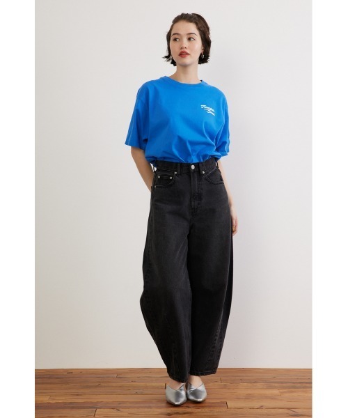 「RODEO CROWNS WIDE BOWL」 半袖Tシャツ MEDIUM ブラウン レディース_画像5