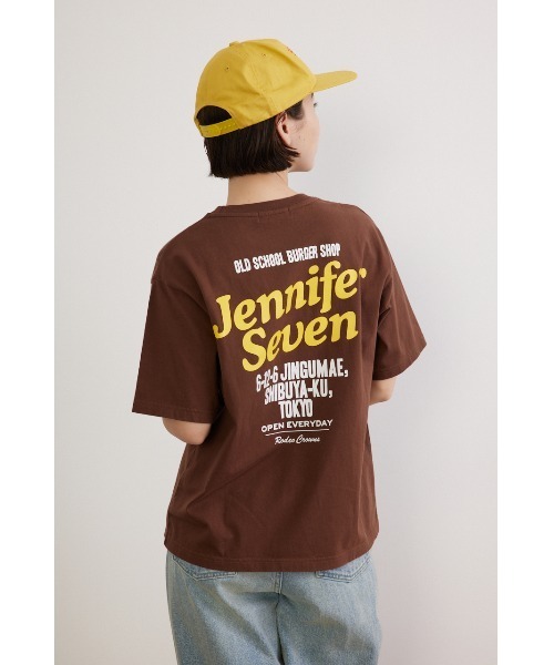 「RODEO CROWNS WIDE BOWL」 半袖Tシャツ MEDIUM ブラウン レディース_画像9