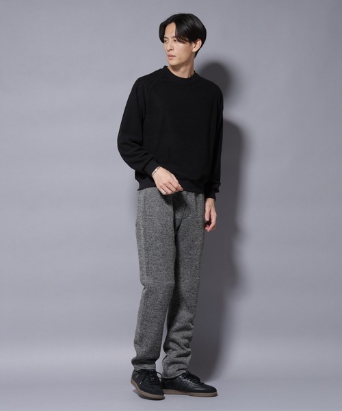 NANO universe（ナノ・ユニバース） パンツ ニットフリースイージー